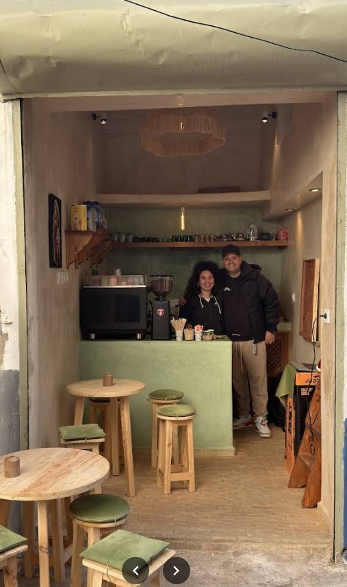 Café Entrance in the Medina